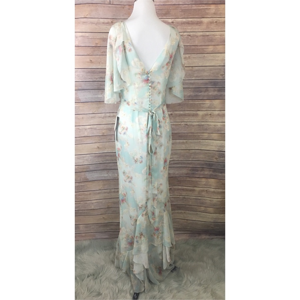 NWT Topshop Floral Print Maxi Dress - Picture 4 of 8
